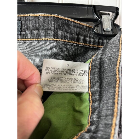 Jeanstar Black Wash Jeans Size 6 Women’s - Picture 4 of 8